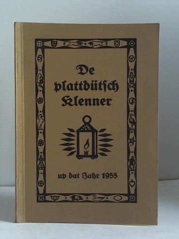 Ollnborger Kring (Hrsg.) - De plattdtsch Klenner up dat Jahr 1955