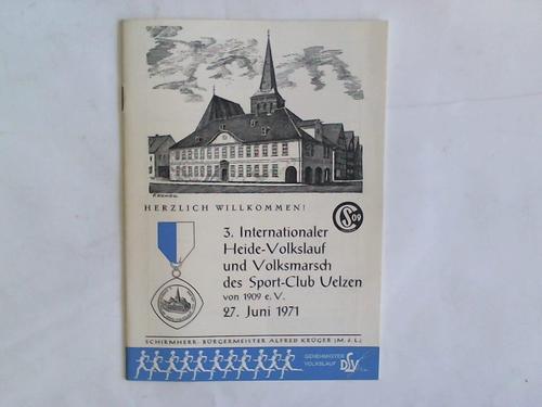 Krger, Alfred - 3. Internationaler Heide-Volkslauf und Volksmarsch des Sport-Club Uelzen von 1909 e.V. 27.Juni 1971